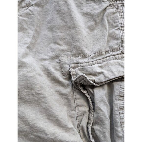 American Eagle Outfitters Cargo Shorts Size 28 Longboard Khaki Y2K Grunge Hiking - Picture 5 of 8